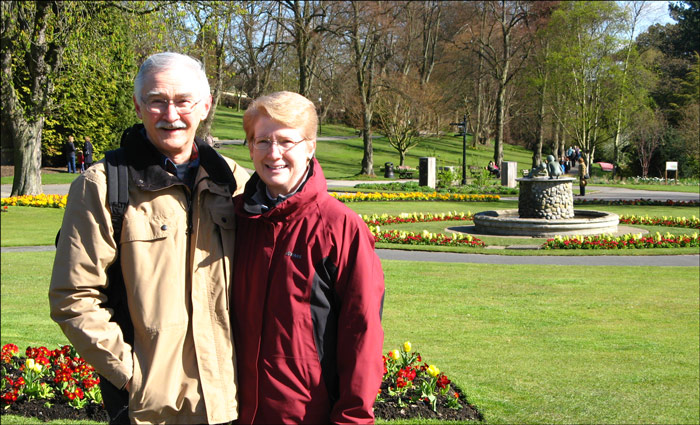 John and Patty in Valley Gardens