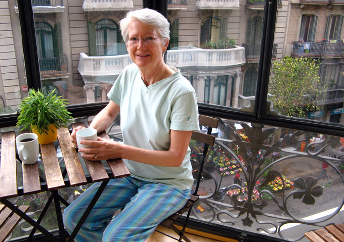 Apartment balcony