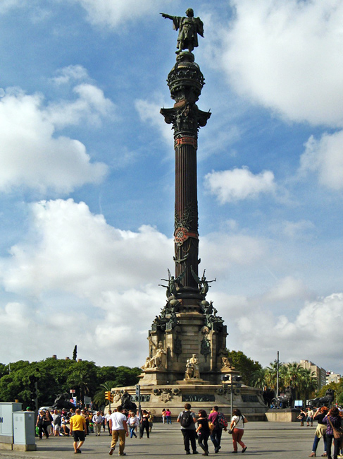 Columbus statue