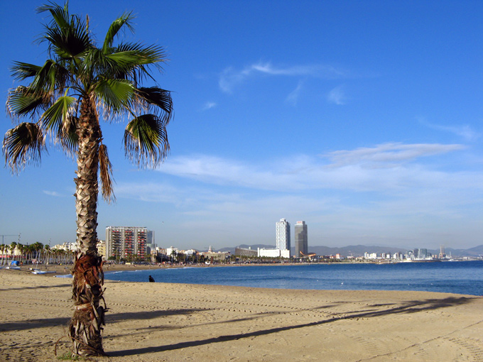 Our last afternoon, at the beach