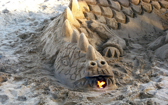 Forlorn sand dragon