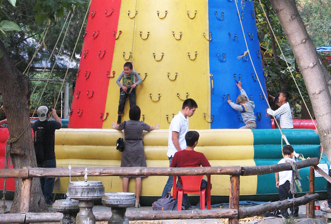 Amusement Park climbing tower