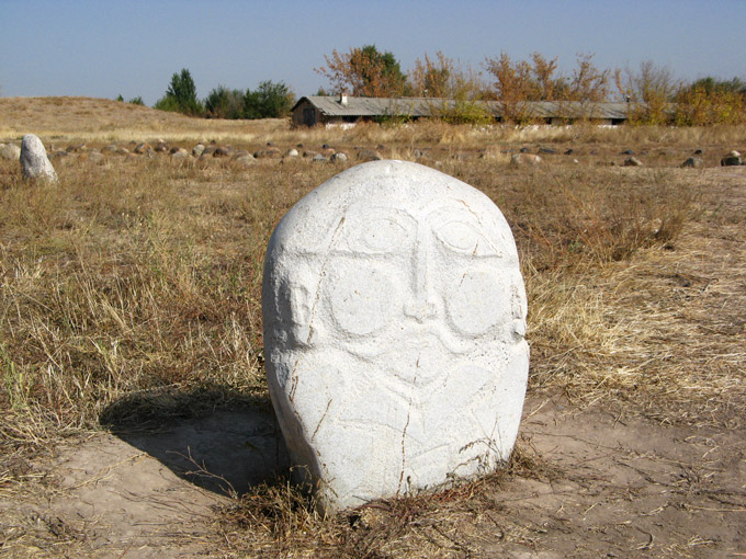 Close up of totem