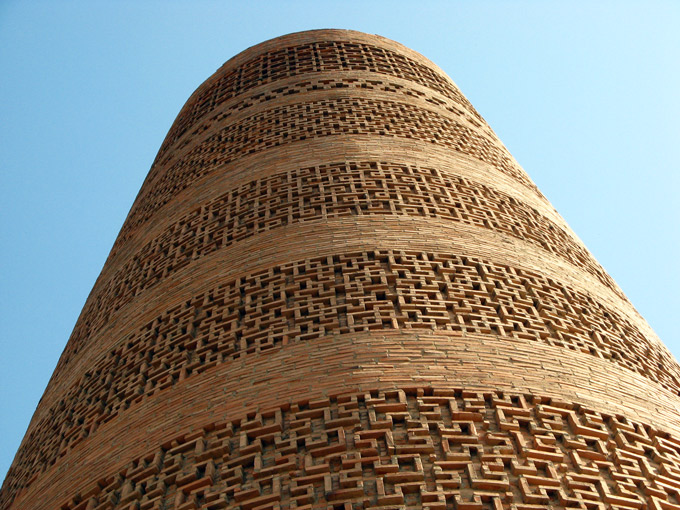 Looking up the tower