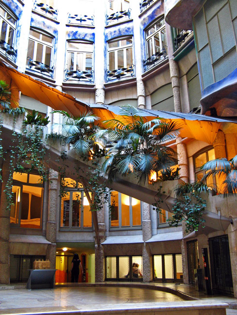 Casa Milà atrium