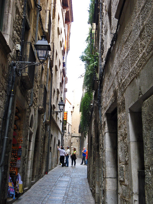 Street through old Jewish Quarter