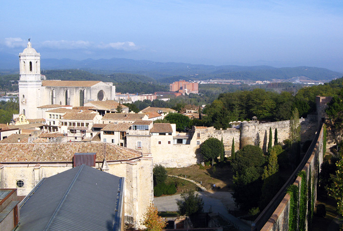 View of old town from walls