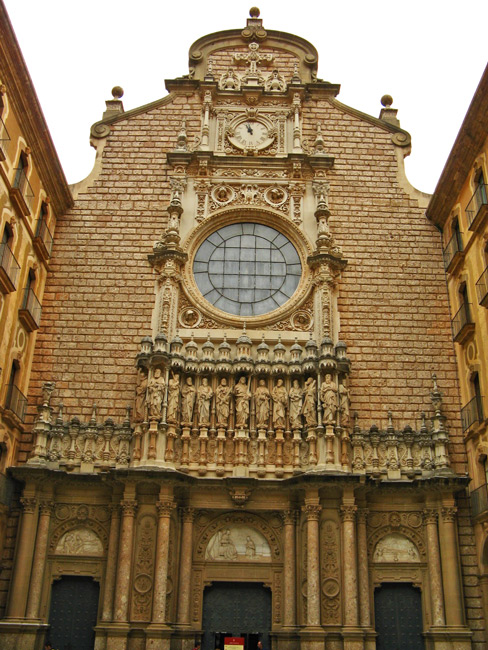 Atrium in front of church