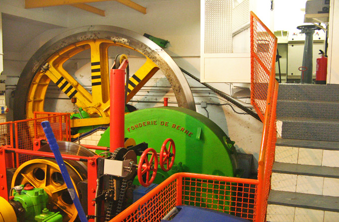 Funicular machinery