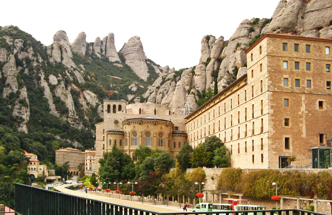 View toward basilica