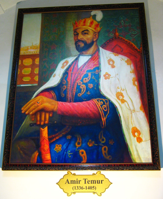 Painting of Temur