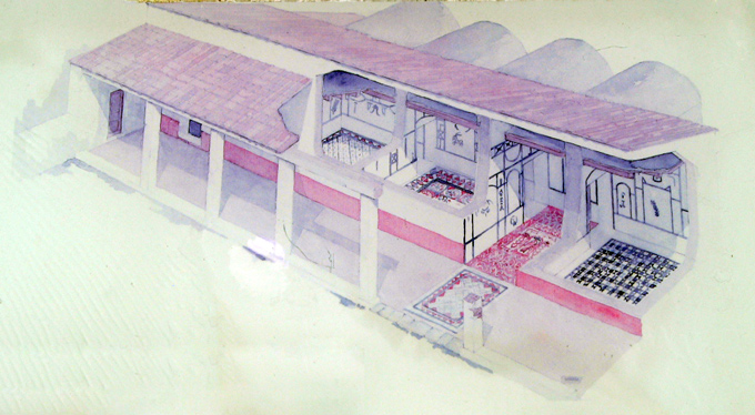 Artist’s rendition of villa