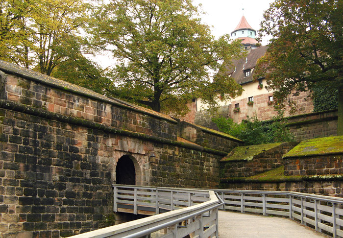 Our entrance to Nuremberg Castle