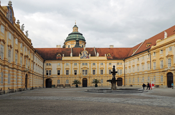 Main courtyard