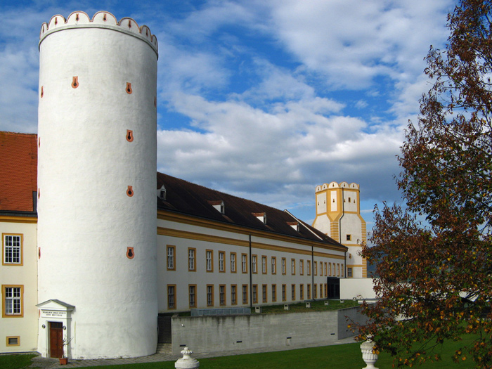 Eastern side of the abbey