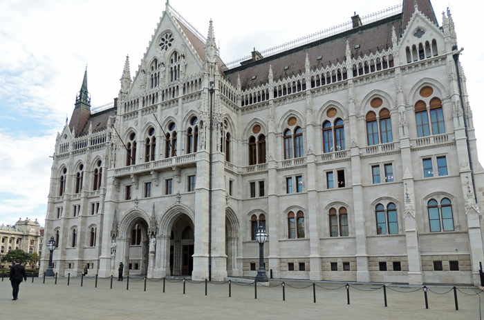 Back side of Parliament Building