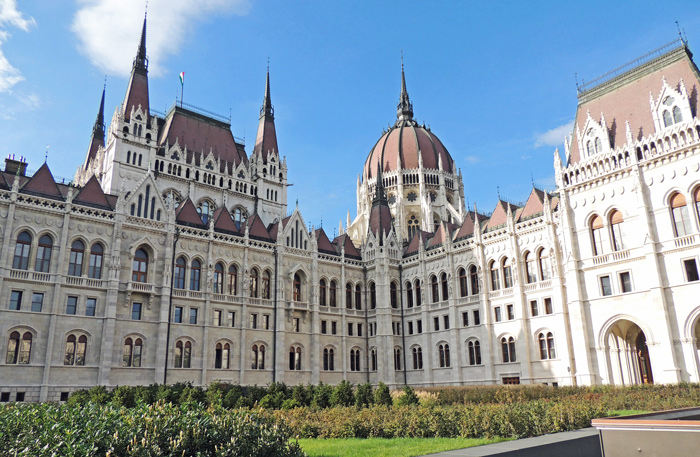 Back side of Parliament Building