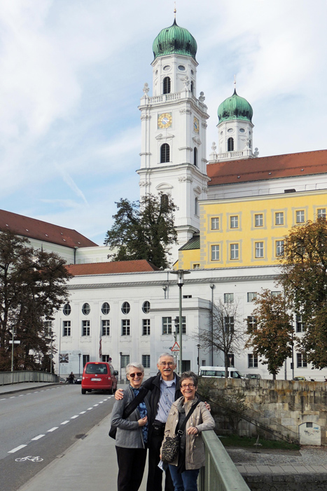 Crossing back into Passau