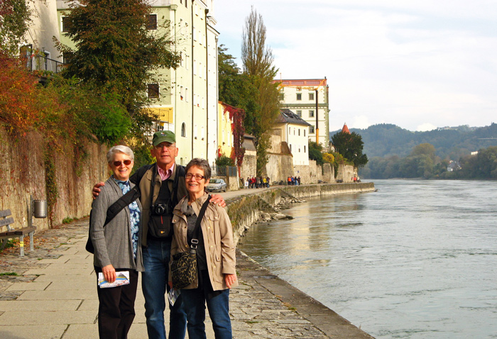 On the Inn River Promenade