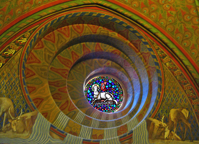 Interior of Matthias Church