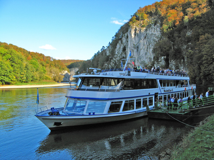 Docking at Weltenburg