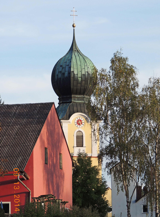 Church near bus park