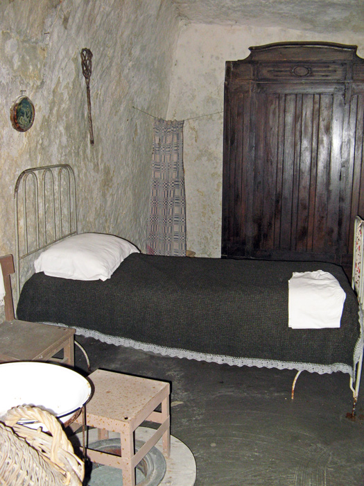 Restored cave house museum