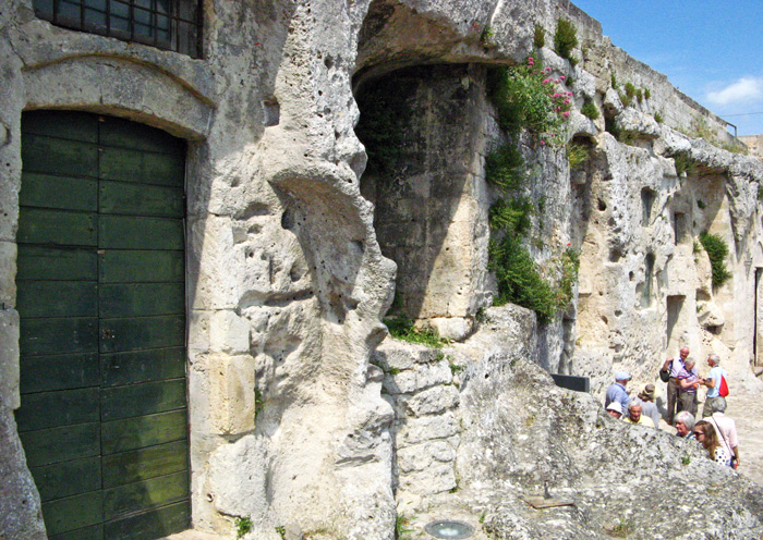 Former church hollowed out of rock