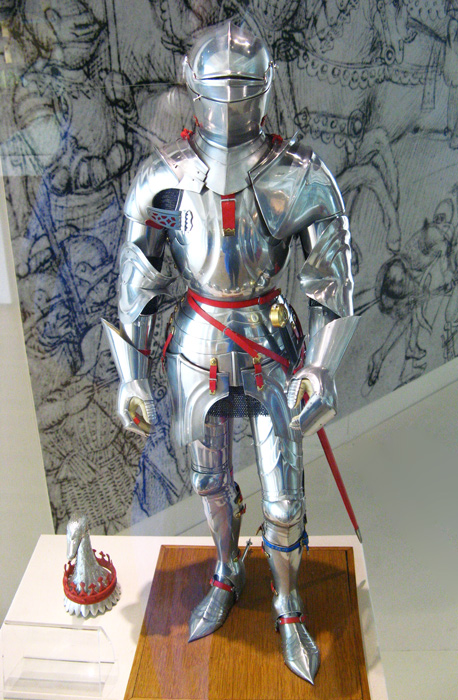 Recreated armour model