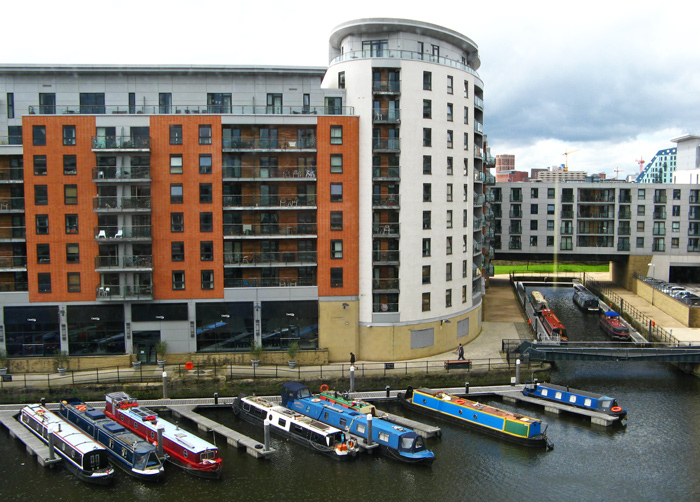 View from museum to Leeds Canal