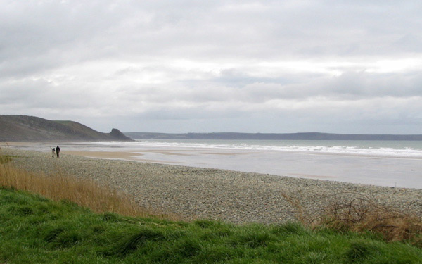 Parked at Newgale Beach 