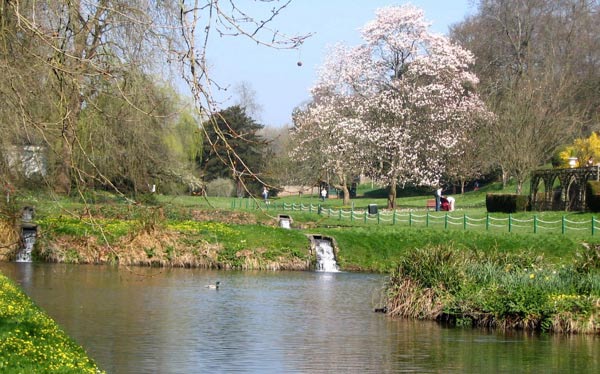 Castle grounds in Museum of Welsh Life