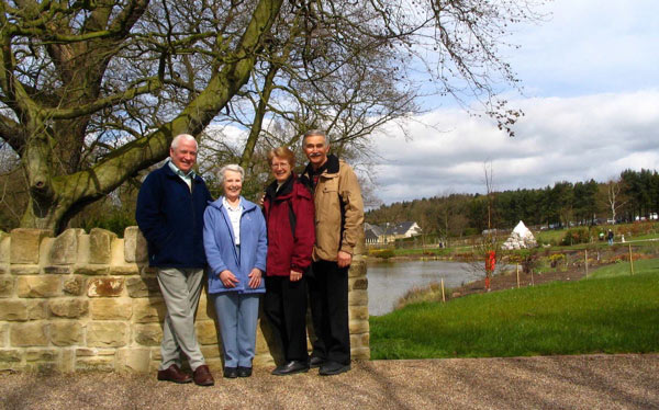 With Frank & Flo at Harlow Carr Gardens, Harrogate