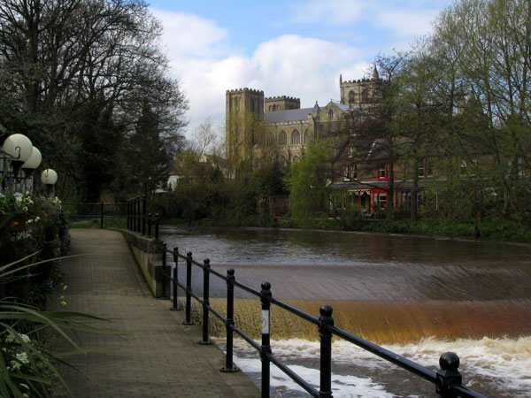 River near Ripon Cathedral