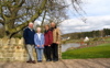 With Frank & Flo at Harlow Carr Gardens, Harrogate