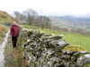 Patty near start of Precipice Walk