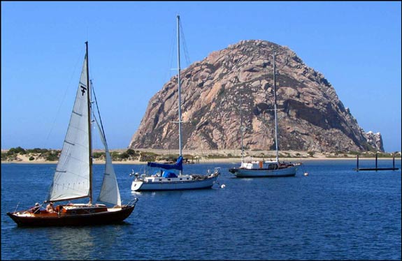 Morro Bay on a quiet fall Saturday